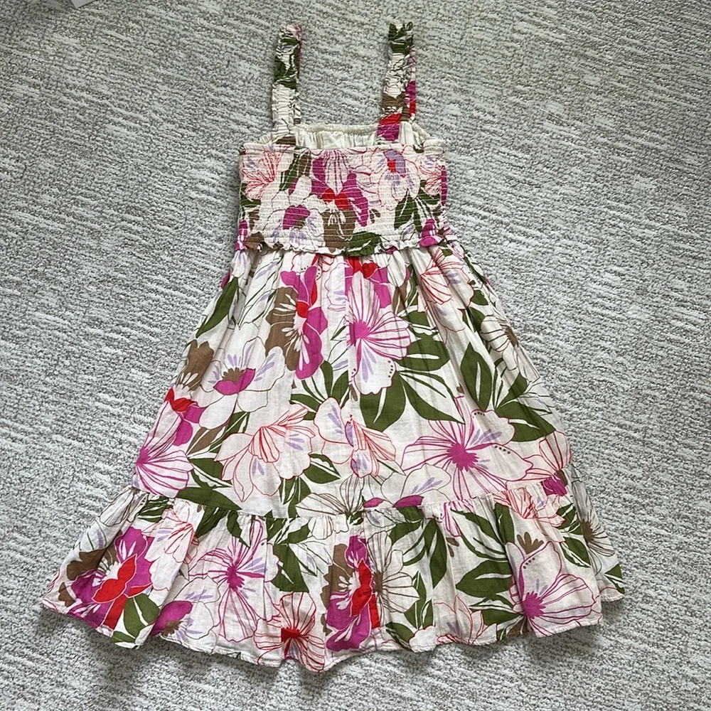 GAP KIDS- Floral Smocked Sundress
